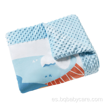 Productos populares Manta personalizada de bebés súper suaves